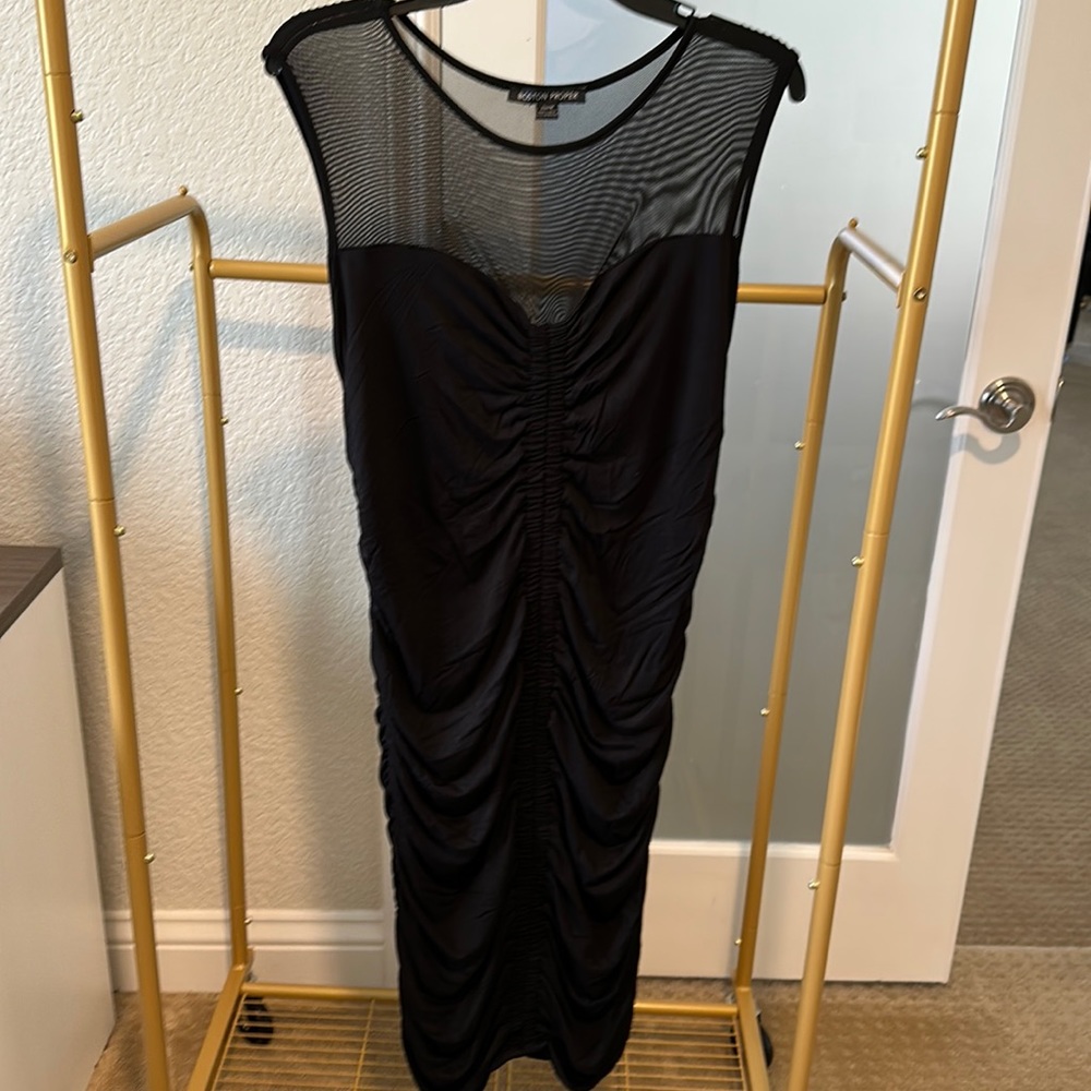 Boston Proper size M mesh dress